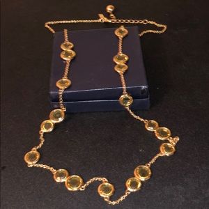 KATE SPADE CRYSTAL NECKLACE. NEW WITHOUT TAG